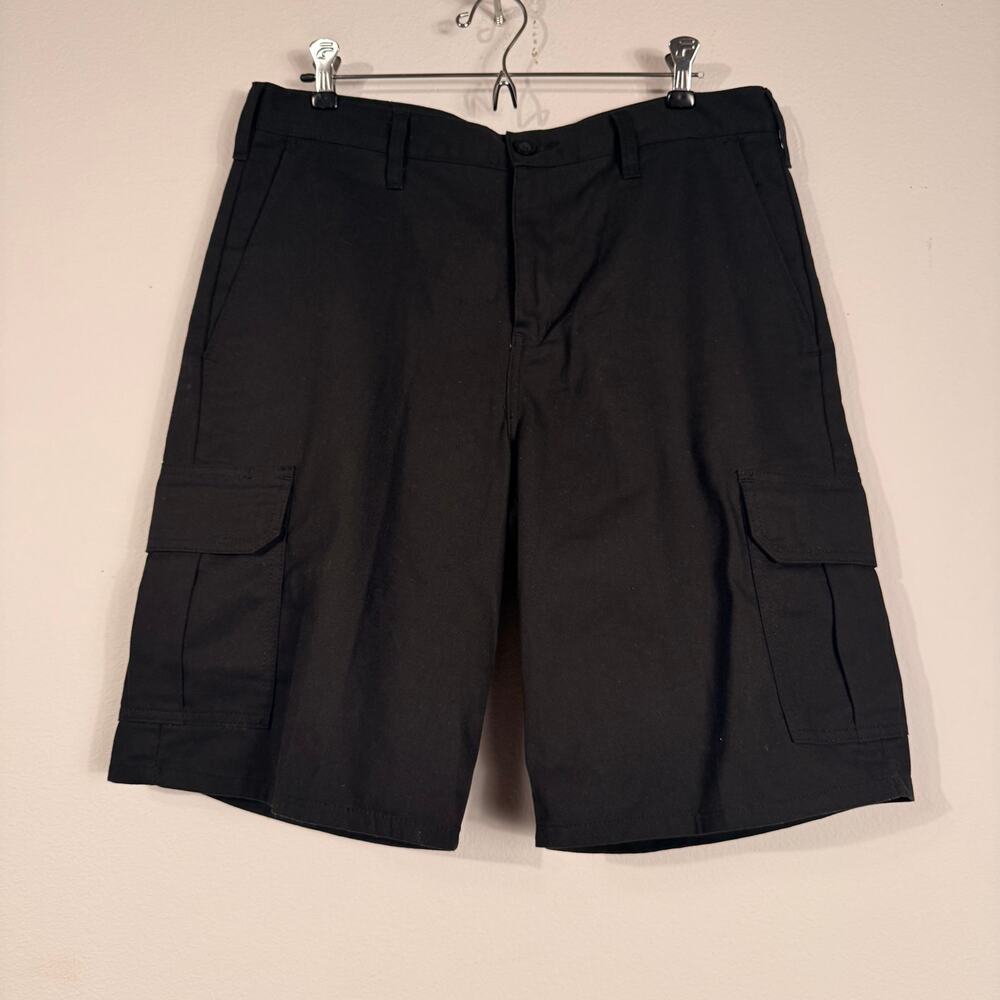Dickies Black Cargo Work Shorts Men’s Size 32 Utility Skate